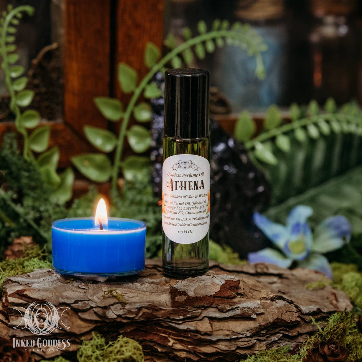 Athena Goddess Perfume Oil for Wisdom & Decision Making