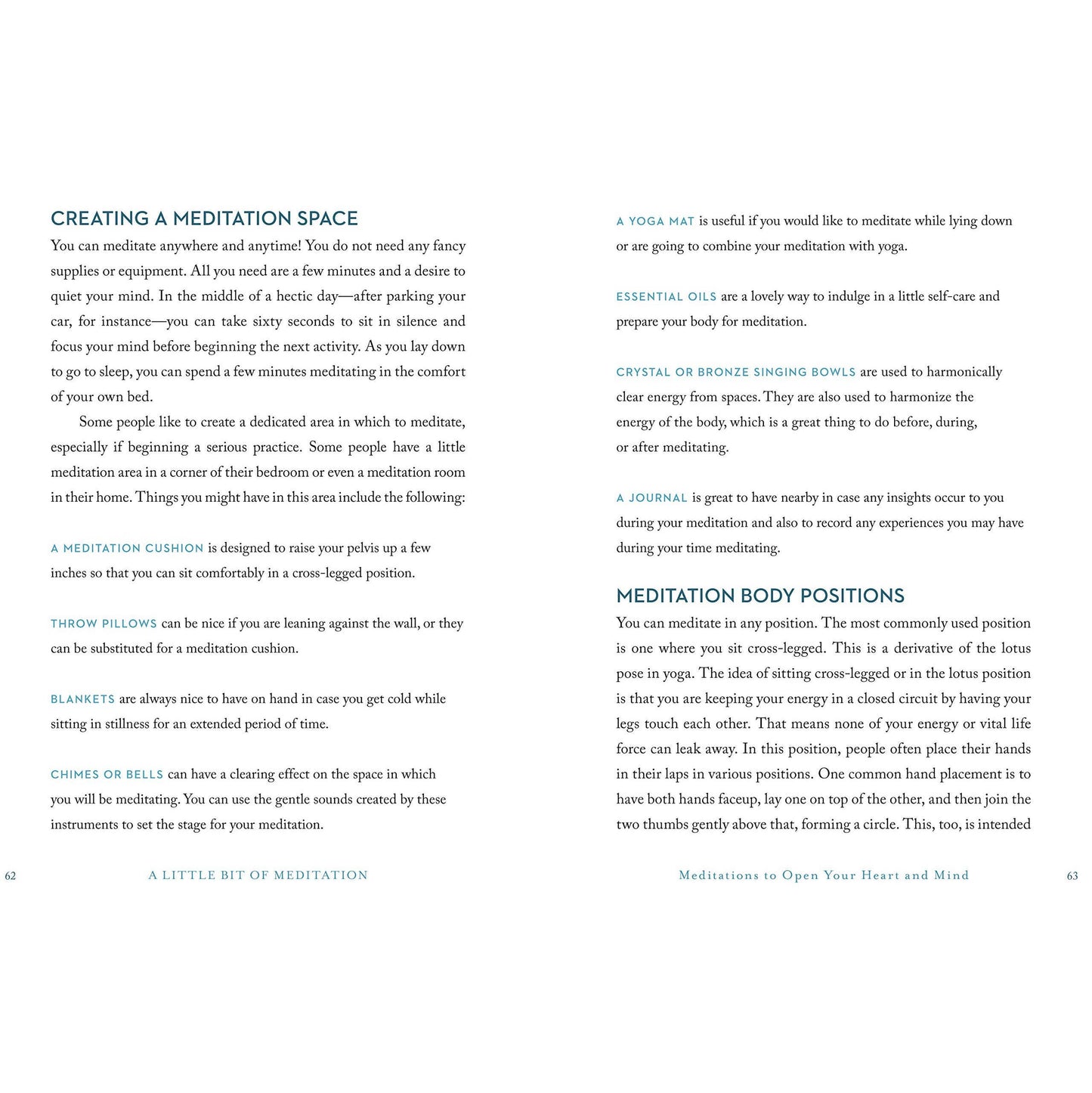 A Little Bit of Meditation by Amy Leigh Mercree