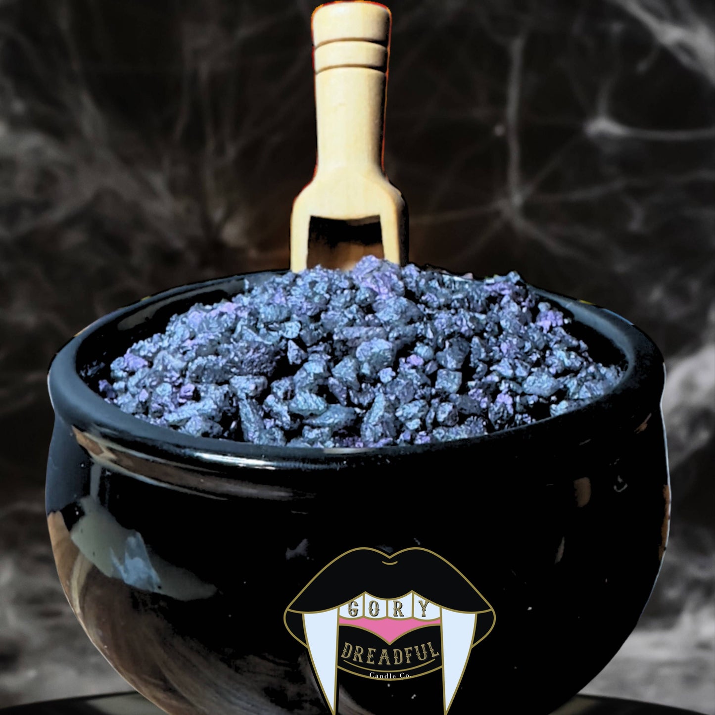 Plum Spooky Sizzling Room Salt Crystal Potpourri