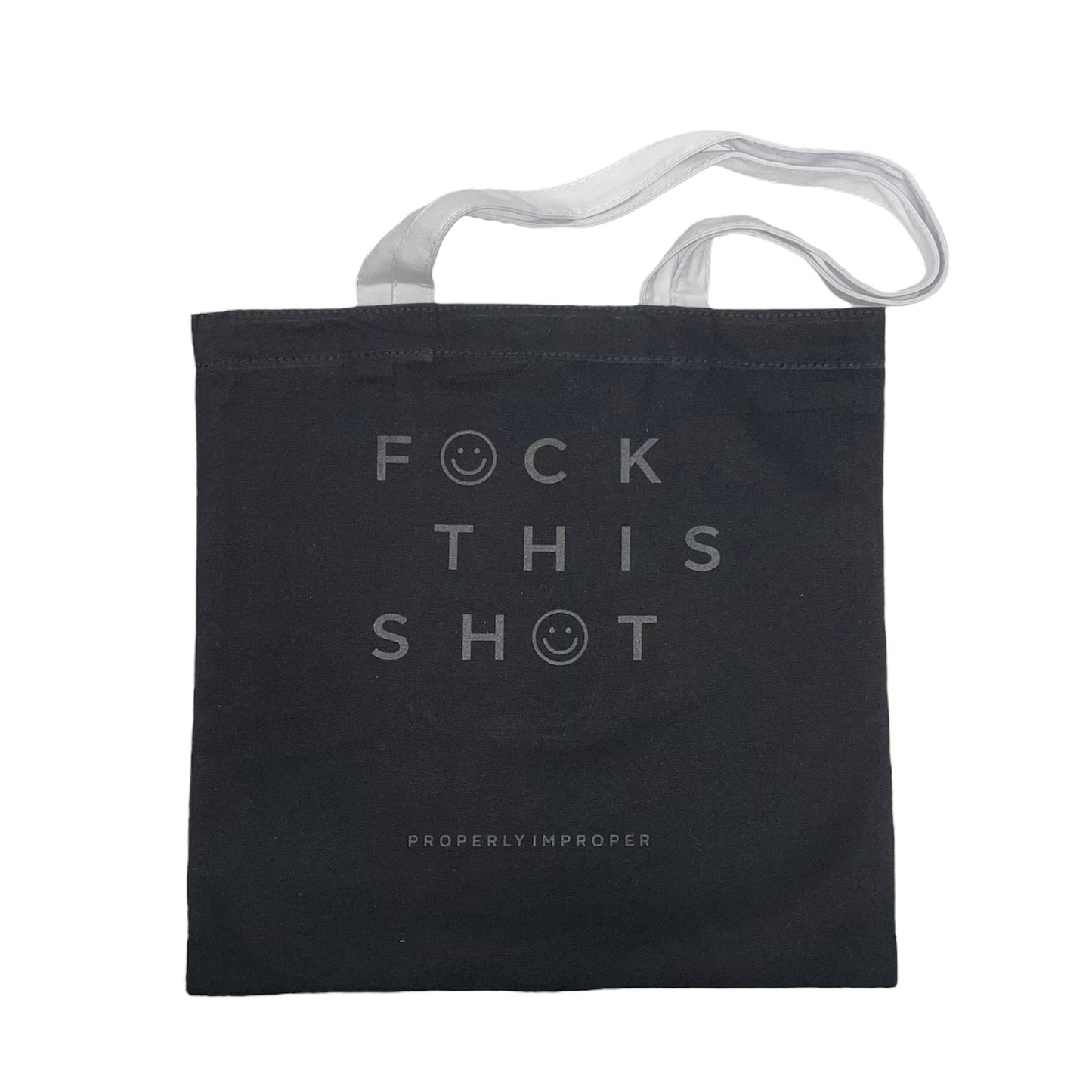 Fk This Shit - Black Canvas Tote