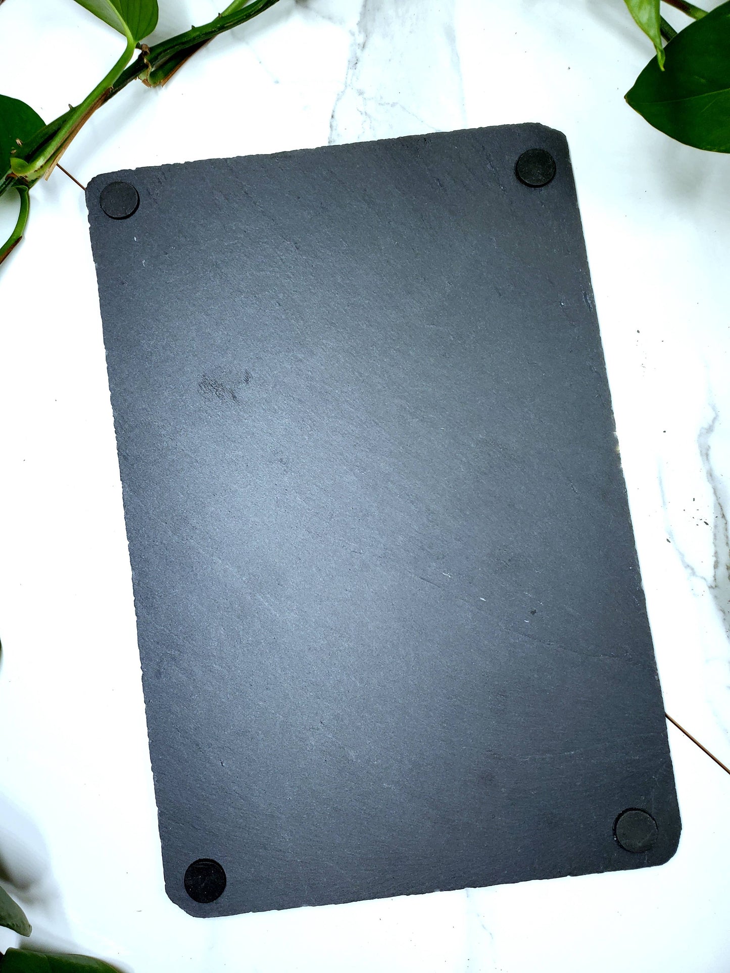 12" Engraved Slate Ouija Board Trivet