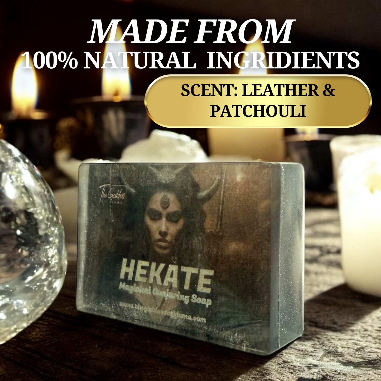 Hekate ( Hecate) Soap - For protection, Boundaries and Magic