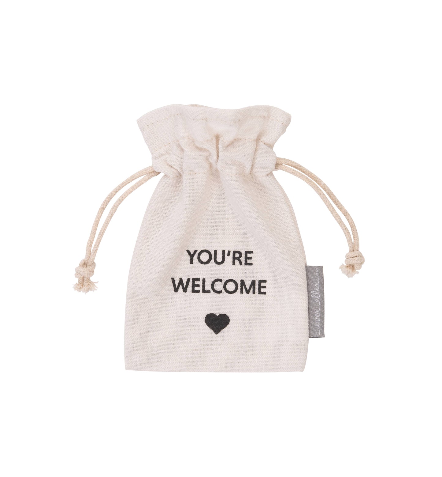 Small Canvas Bag, Welcome