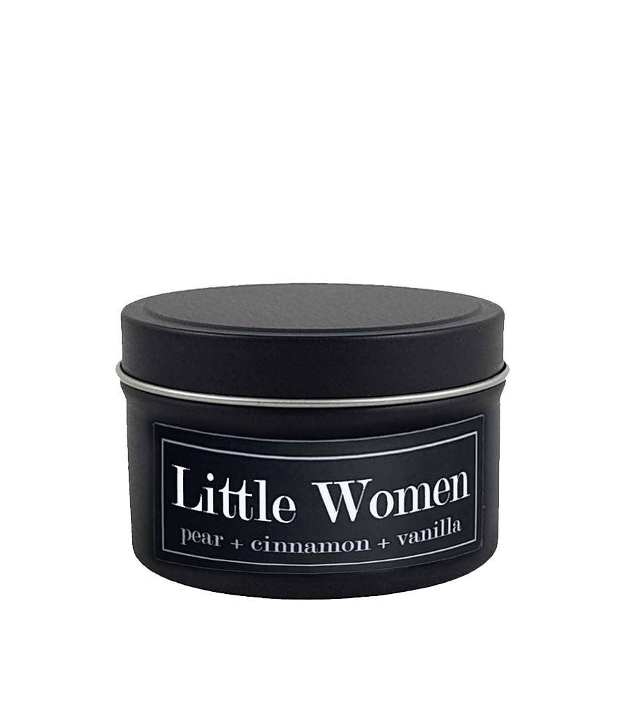 Little Women 4oz Candle - Anjou Pear + Cinnamon + Vanilla