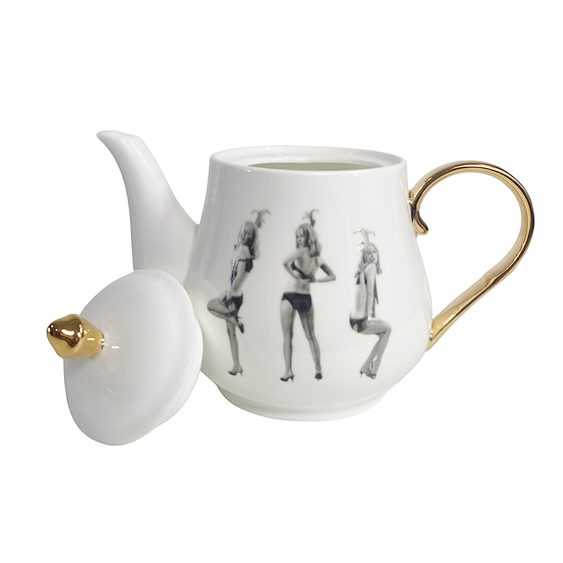 Burlesque Lady Teapot