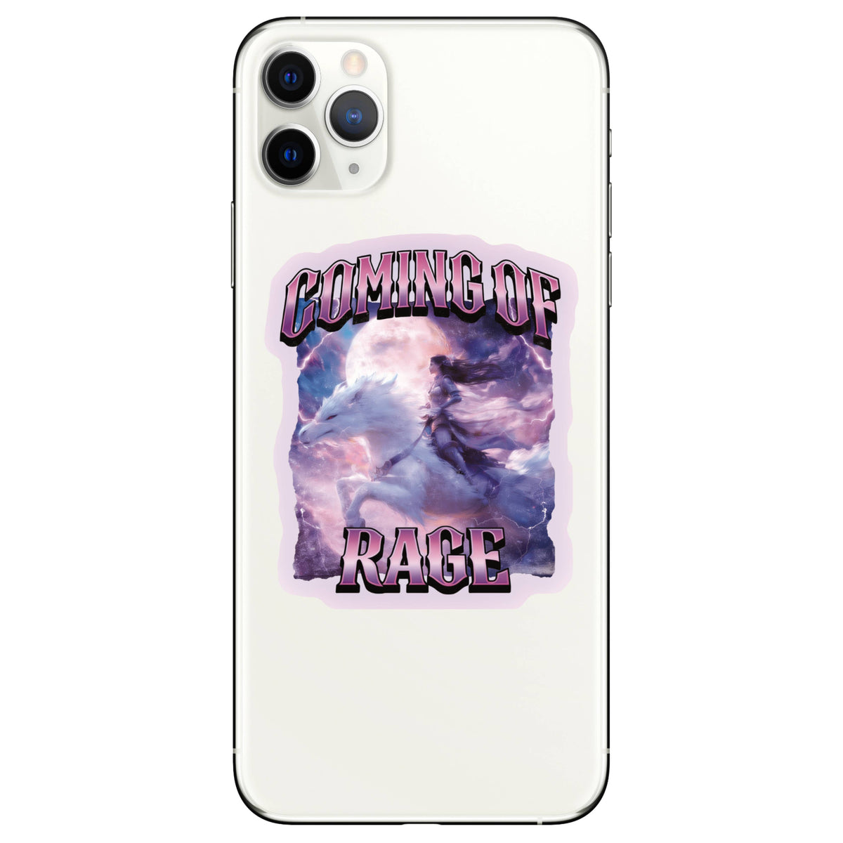 Coming of Rage Perimenopause High Quality Vinyl Sticker