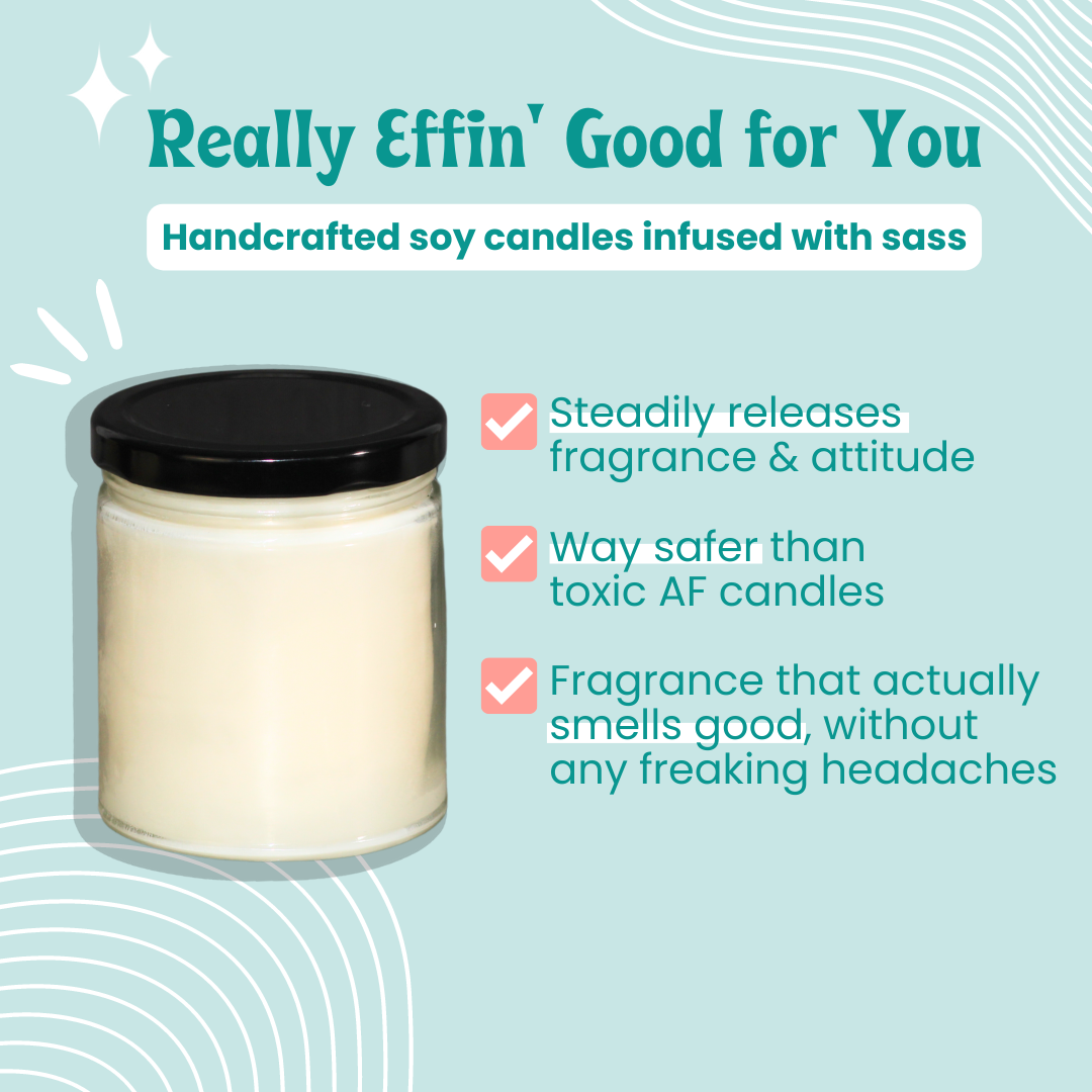 Smells Like Piña Agua Fresca & We The People Are Pissed Soy Candle