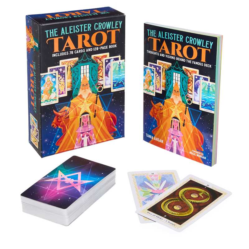 Aleister Crowley Tarot Book & Card Deck by Tania Ahsan