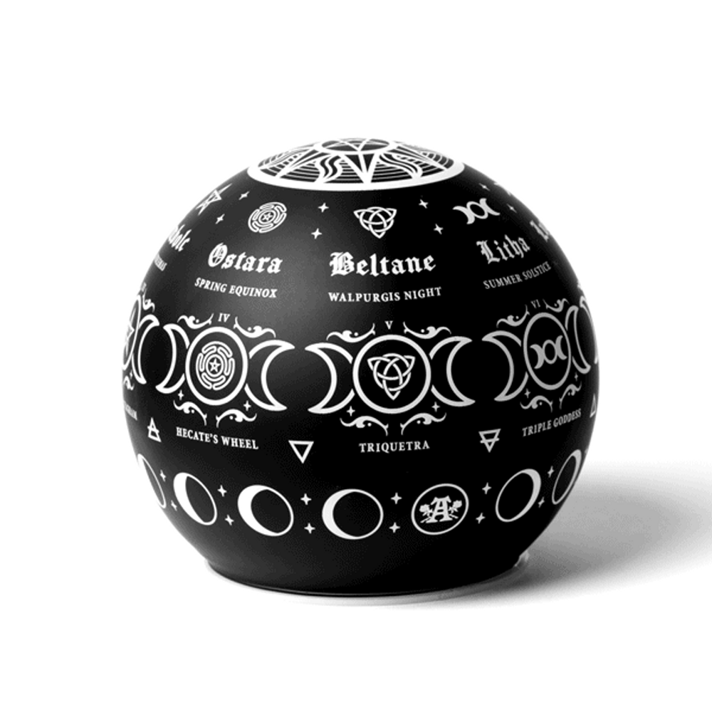 Pagan Calendar Globe Lamp