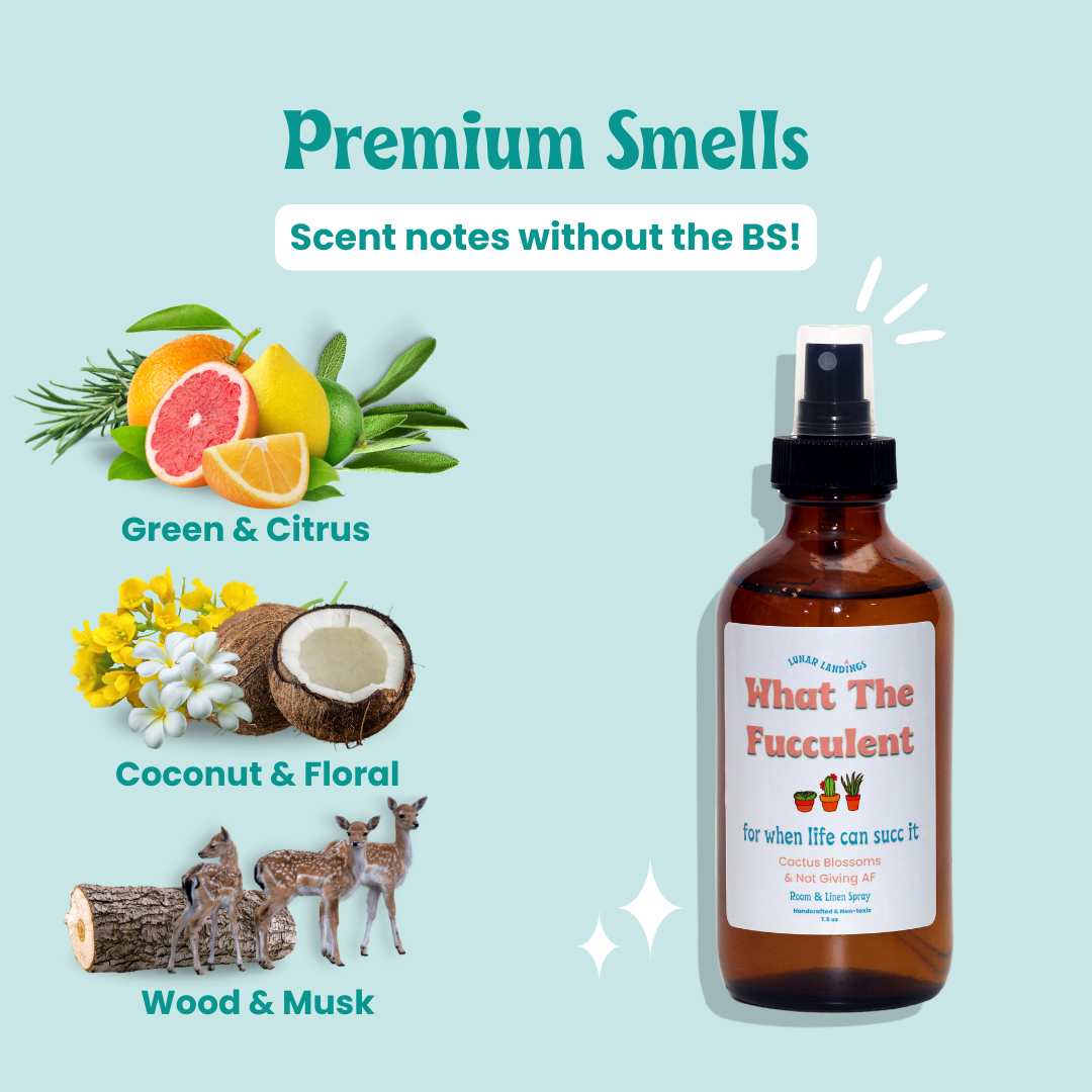 What the Fucculent, Baja Cactus Blossom Room & Linen Spray