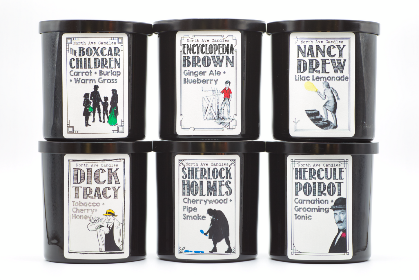 Sherlock Holmes Candle / Mystery Lover Gift / Bookstore Gift