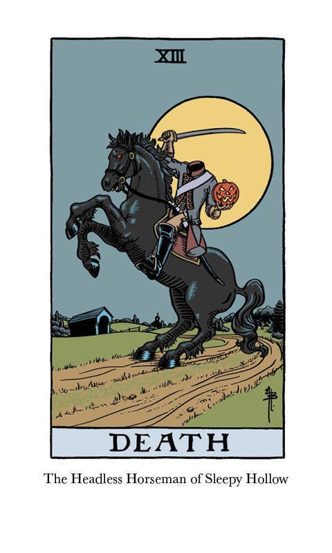 The Legend of Sleepy Hollow Tarot —Headless Horseman Edition
