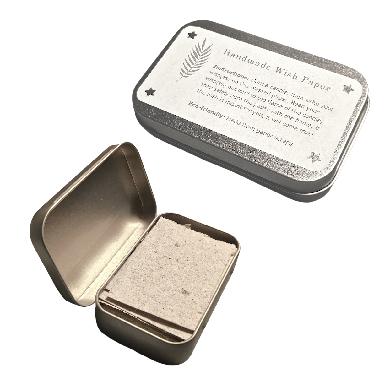 Wish Paper Tins