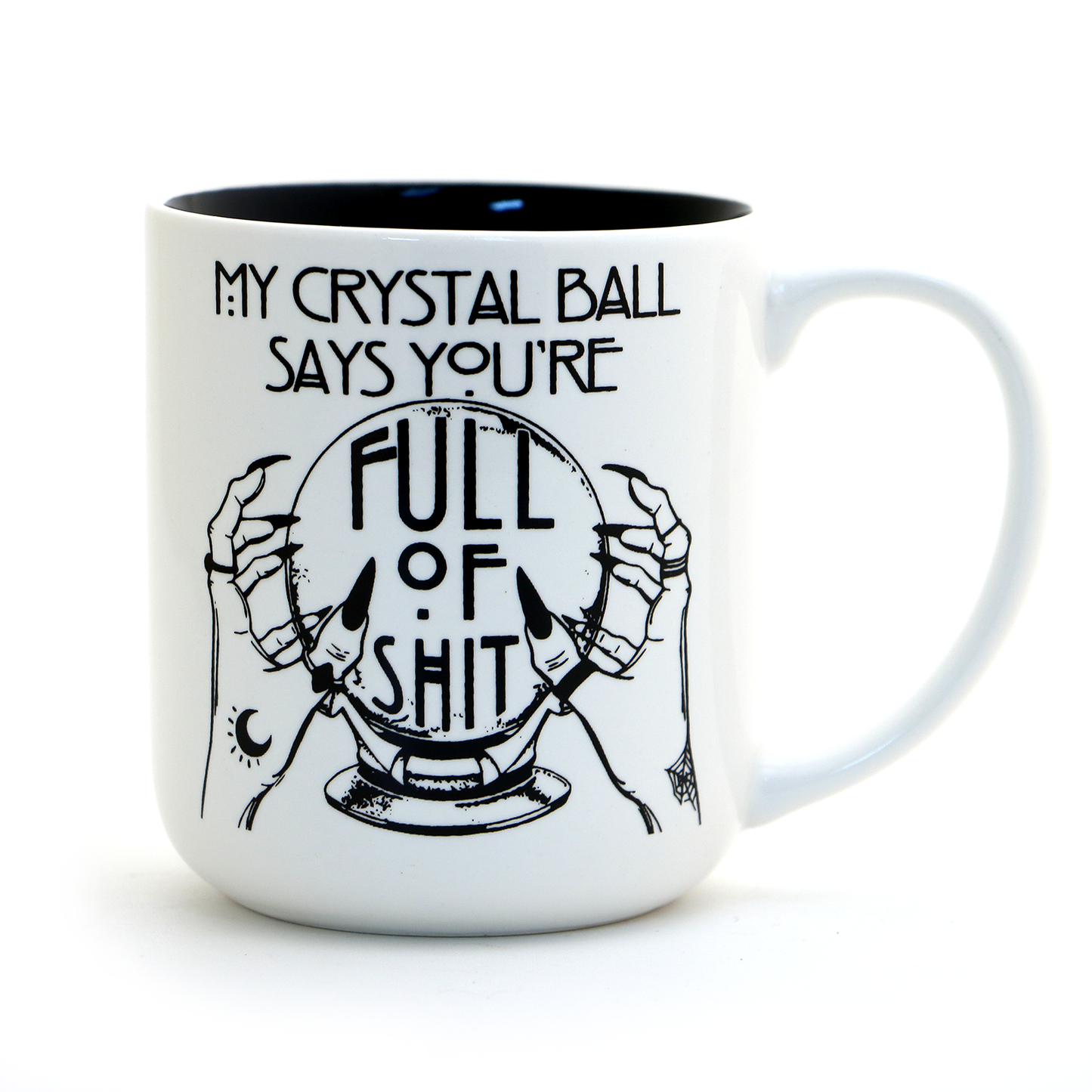 My Crystal Ball, witch mug, witchy woman