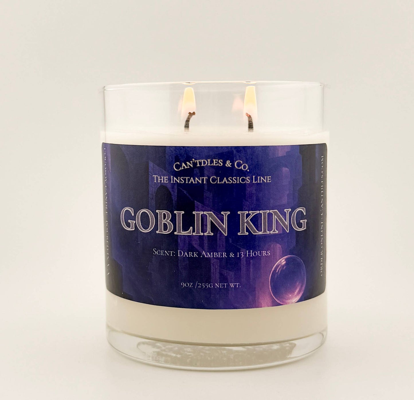 Goblin King: Labryinth Movie-Inspired Candle