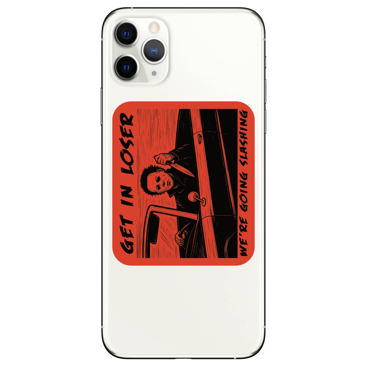 Halloween Retro Horror Movie High Quality Vinyl Sticker