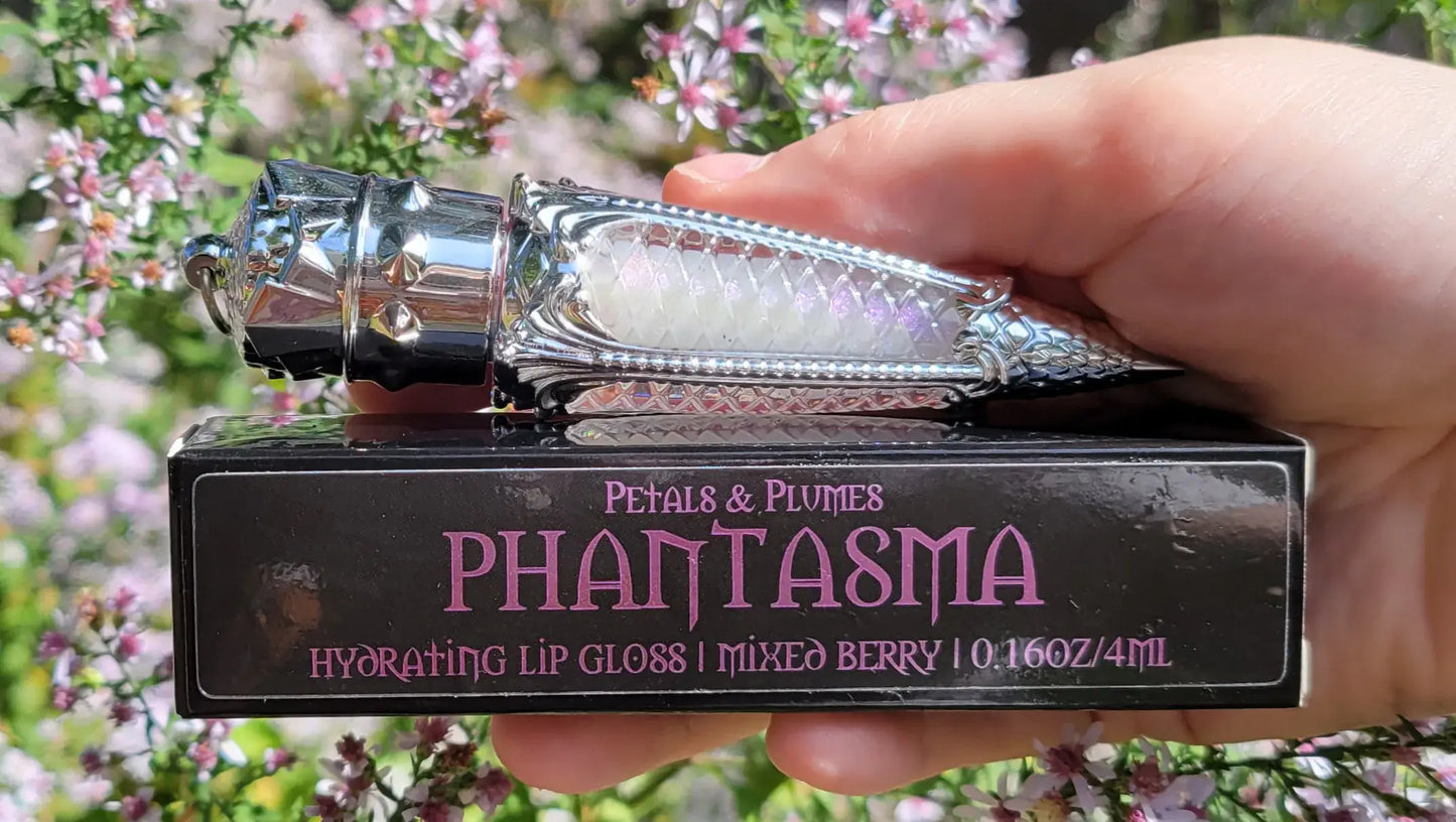 Phantasma Lip Gloss | mixed berry | iridescent purple |