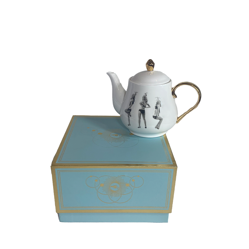 Burlesque Lady Teapot