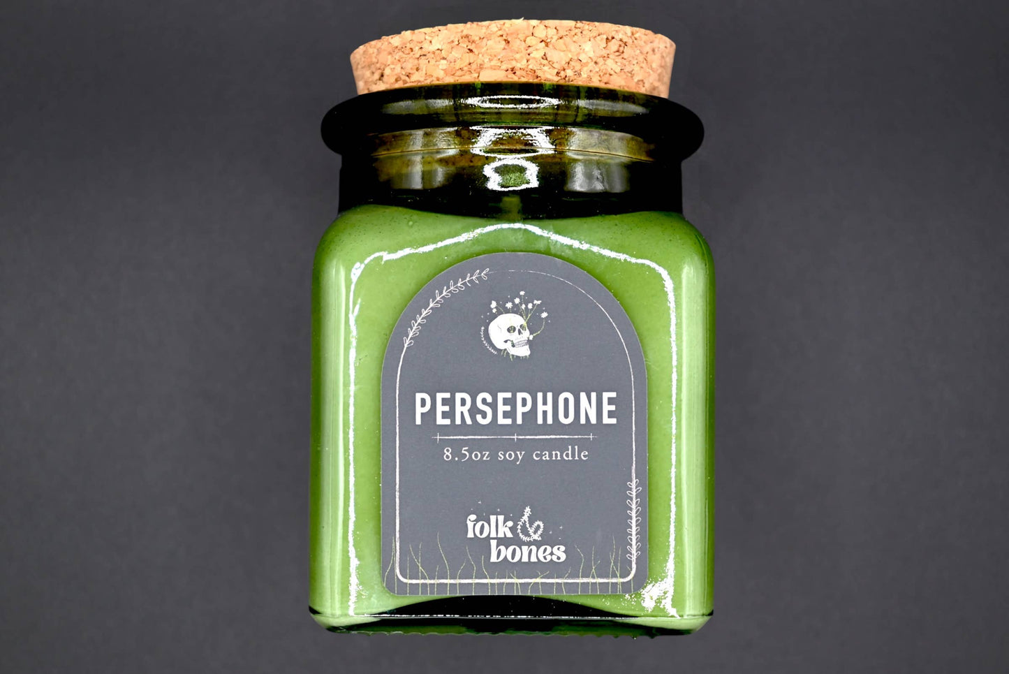 Persephone - 8 oz Plum Black Currant Soy Candle
