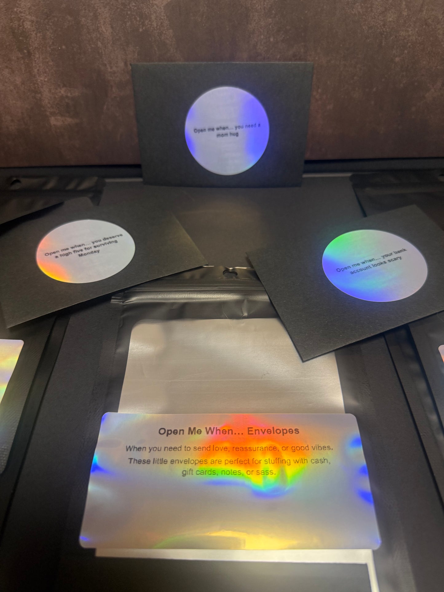 open me when envelopes