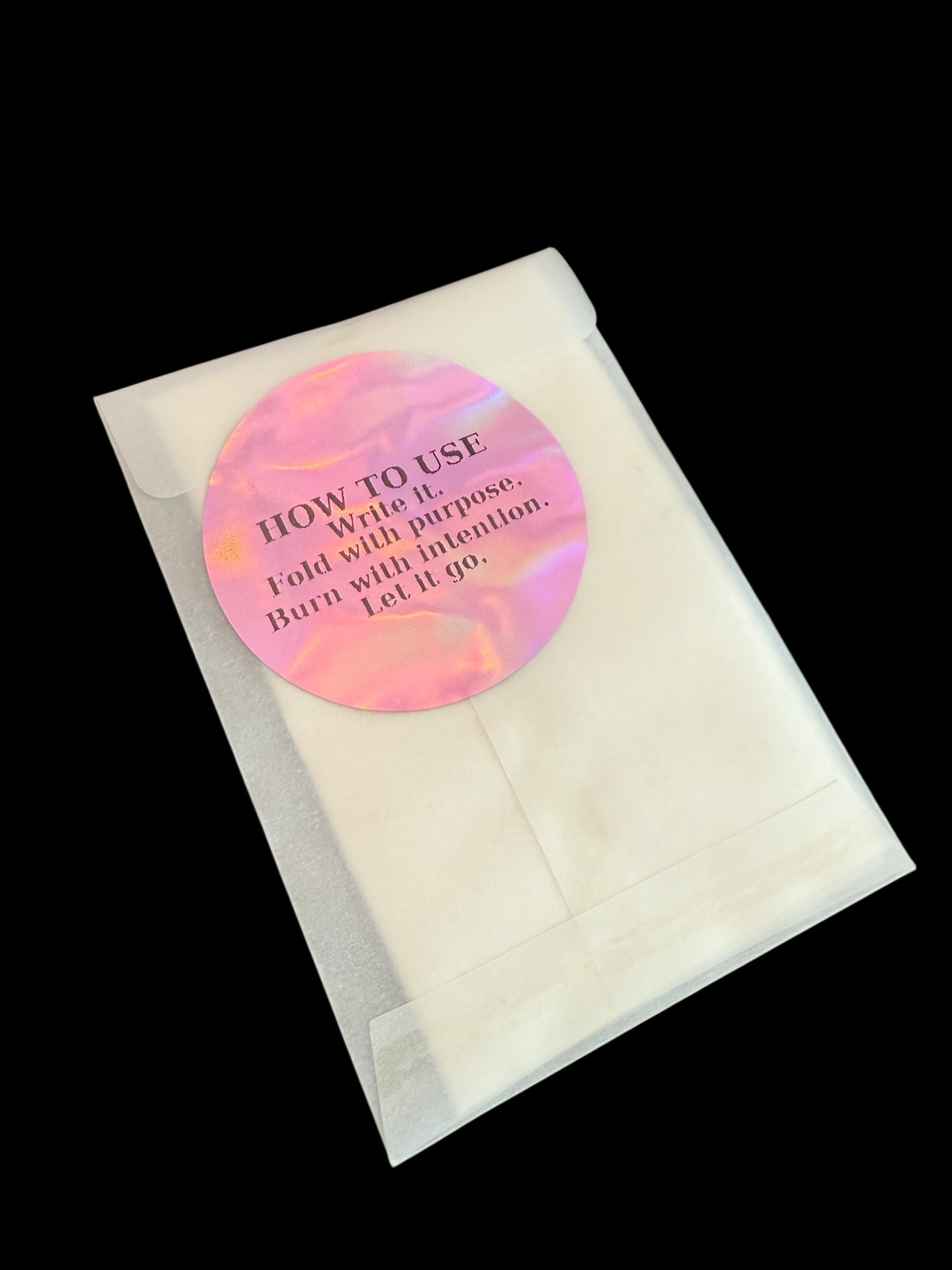 Manifestation wishing paper