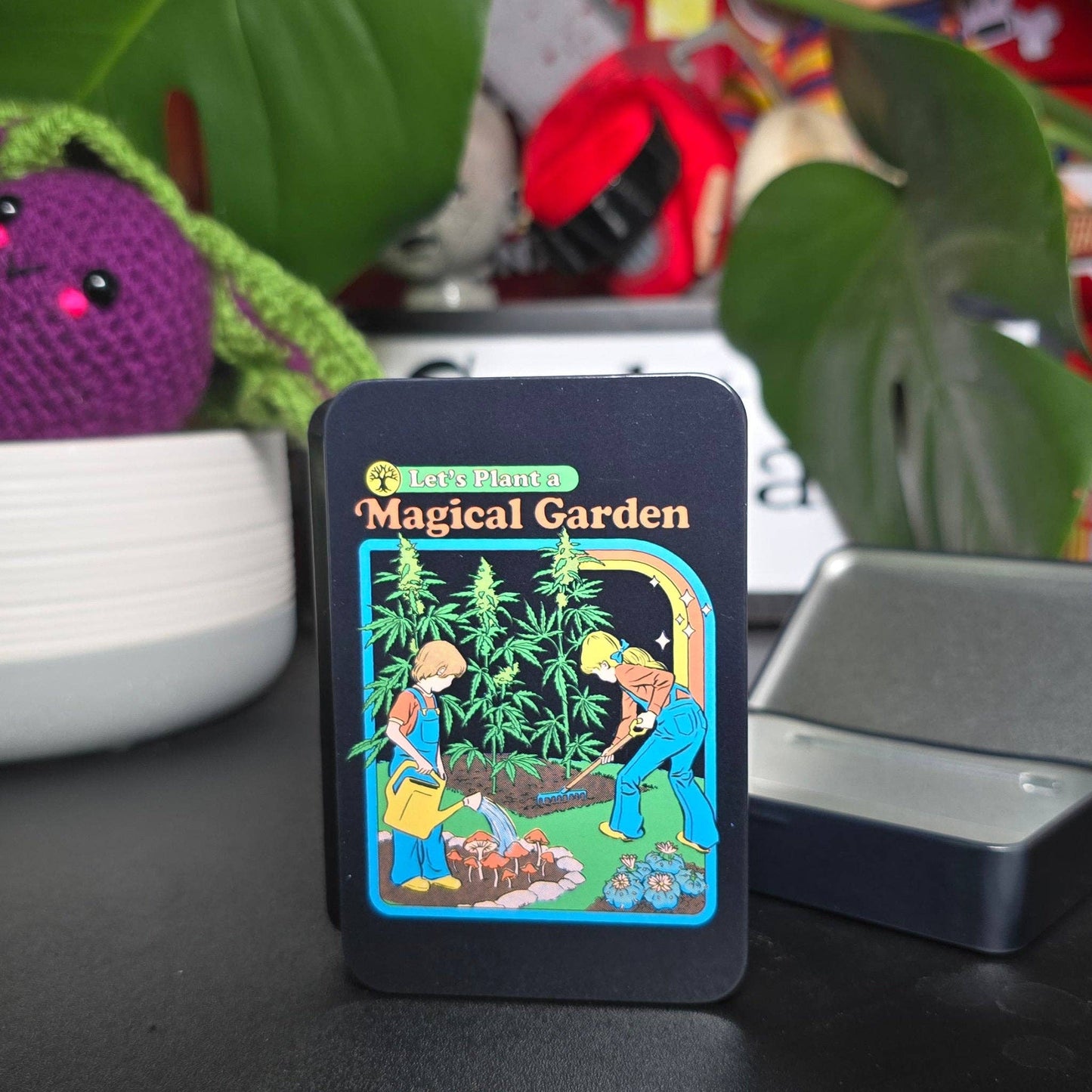 Let's Plant a Magical Garden Hinged Tin