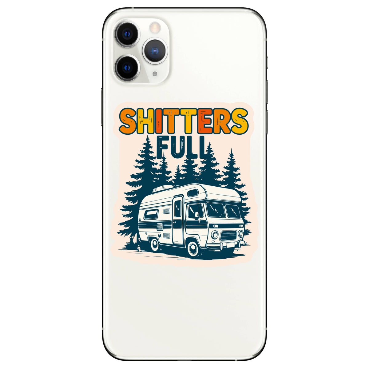 Shitters Full 80s Holiday Movie High Quality Vinyl Sticker