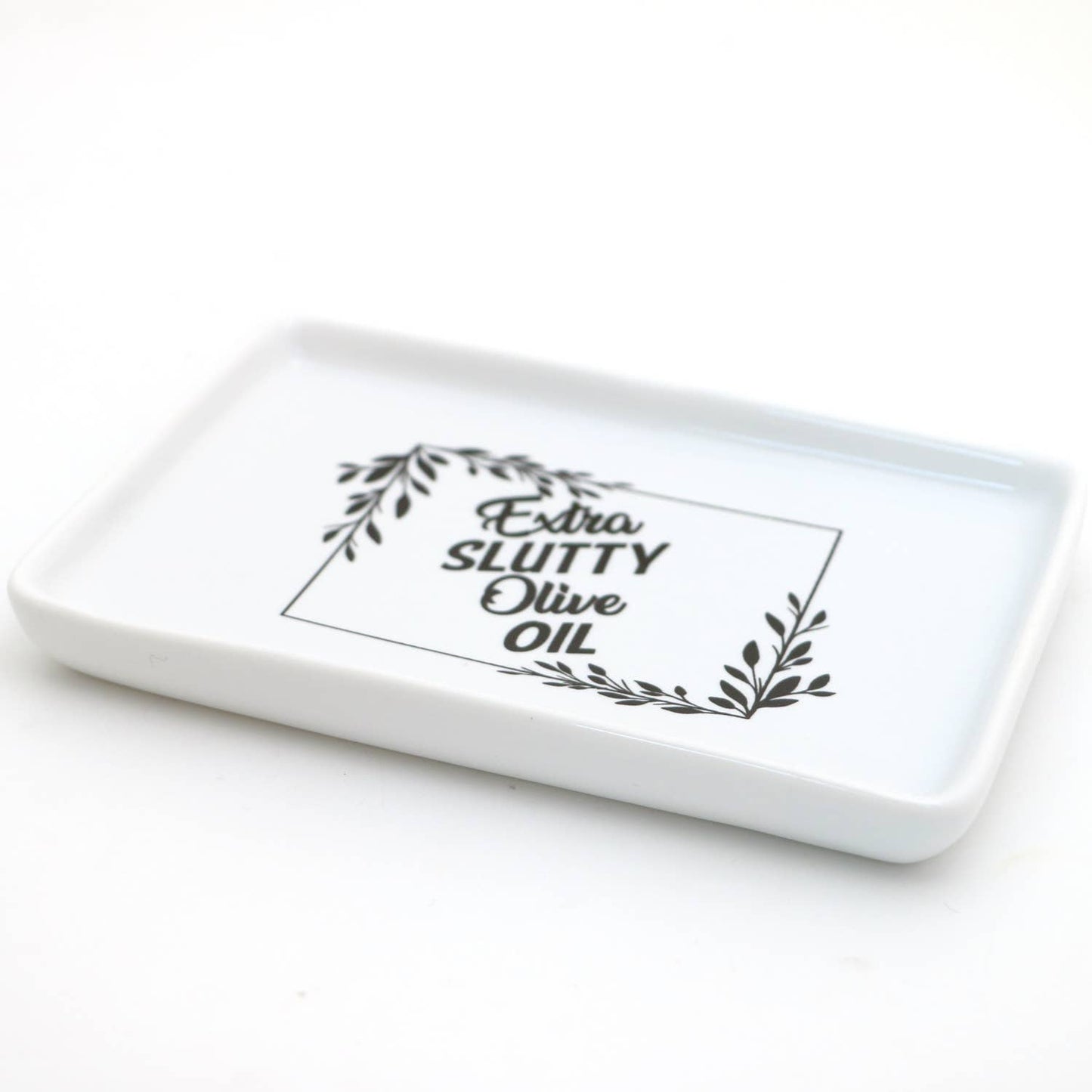 Extra Slutty Olive Oil dipping dish, olive dish