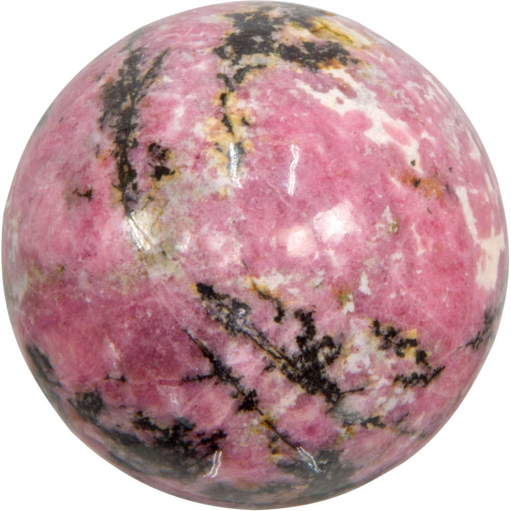 Gemstone Sphere - Rhodonite (Each)