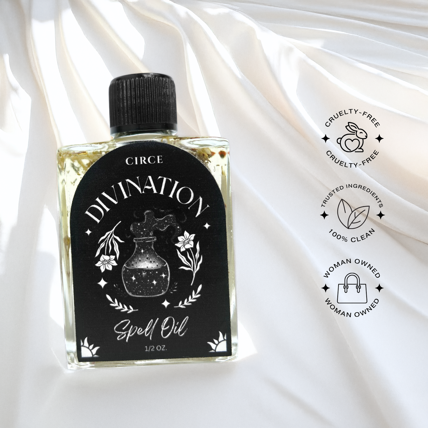 Divination Spell Oil - Intuition and Psychic 0.5oz