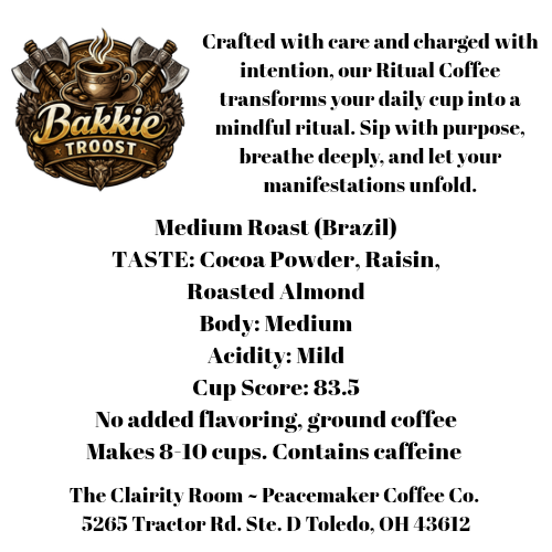 Witches Brew – Medium Roast Ritual Coffee (2.5 oz) Spellwork Blend