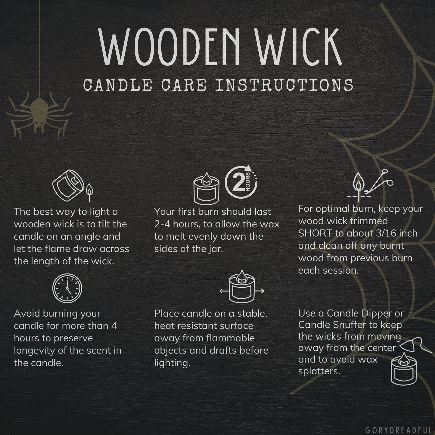 Apparitional Ambitions Crackling Wooden Wick Candle