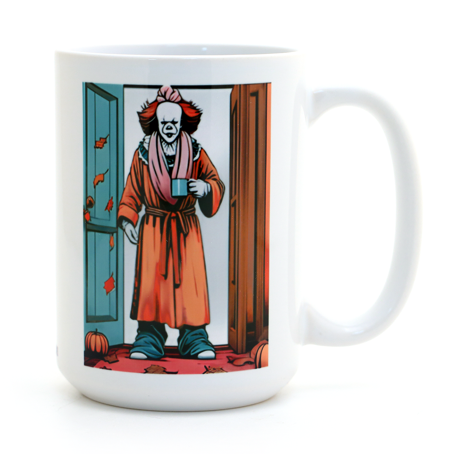 It - Mornings are Murder Mug, Halloween movie Mug