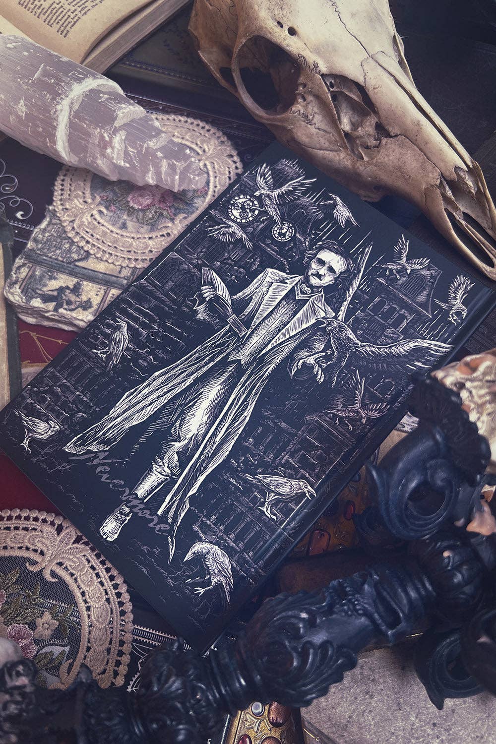 Edgar Allan Poe Raven Journal