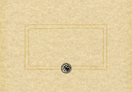 Game of Thrones: House Targaryen: Desktop Stationery Set (With Pen)