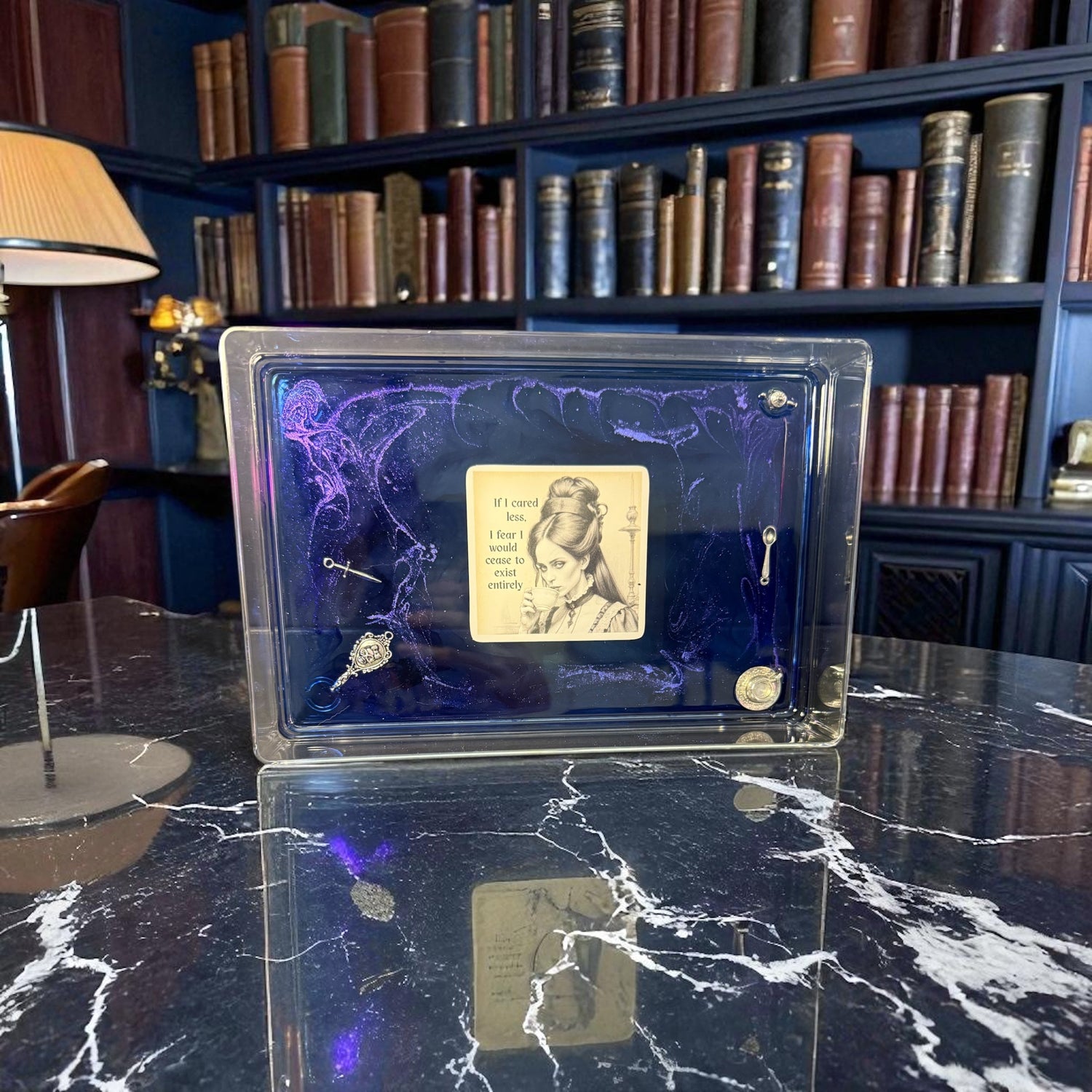 Functional Art - Handmade Resin Trays and Decor