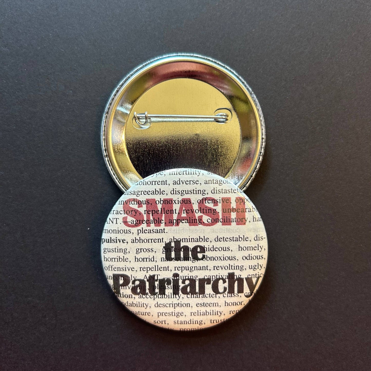 Smash the patriarchy | Pin | 2.25" | Feminist