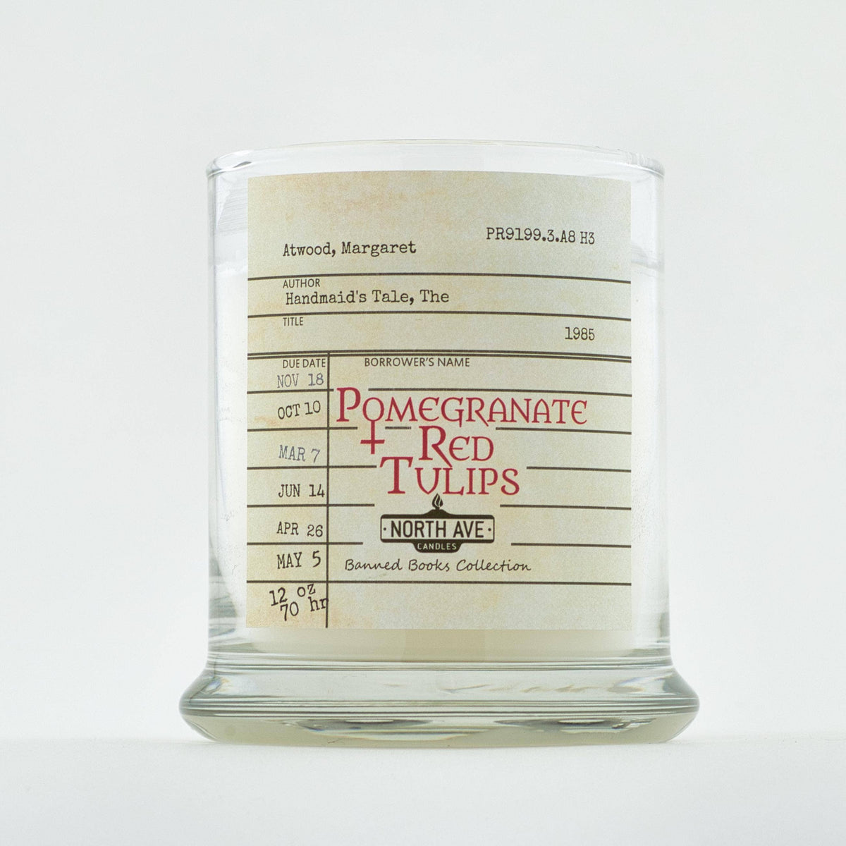 Banned Book Candle / The Handmaid’s Tale / Atwood