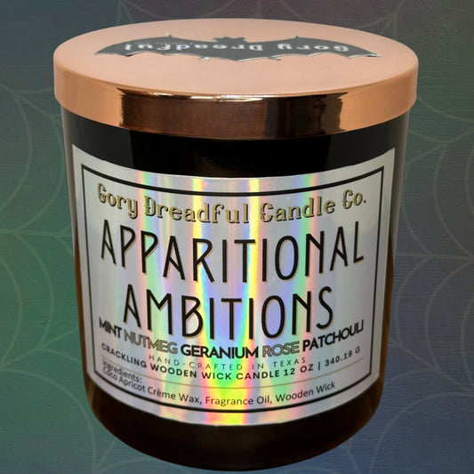 Apparitional Ambitions Crackling Wooden Wick Candle