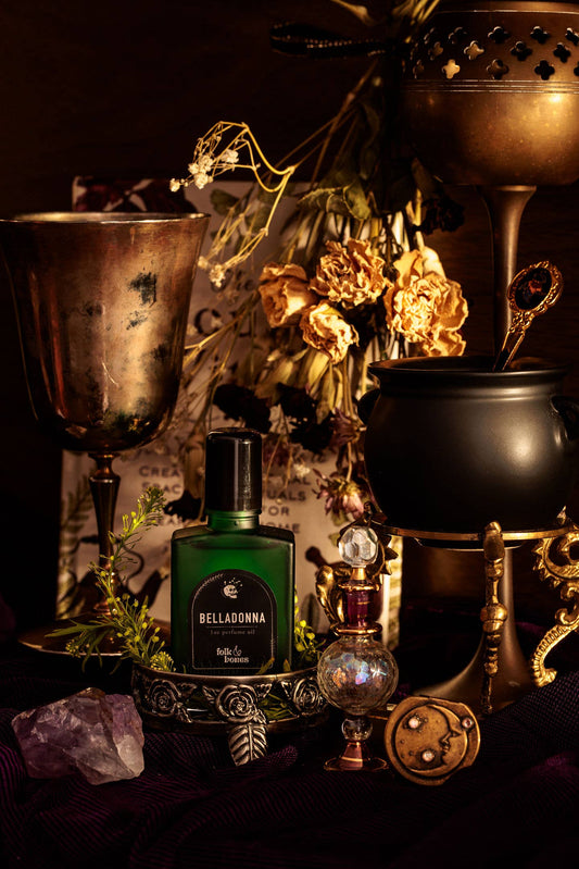 Belladonna - 1 oz Amber Tuberose Perfume Oil