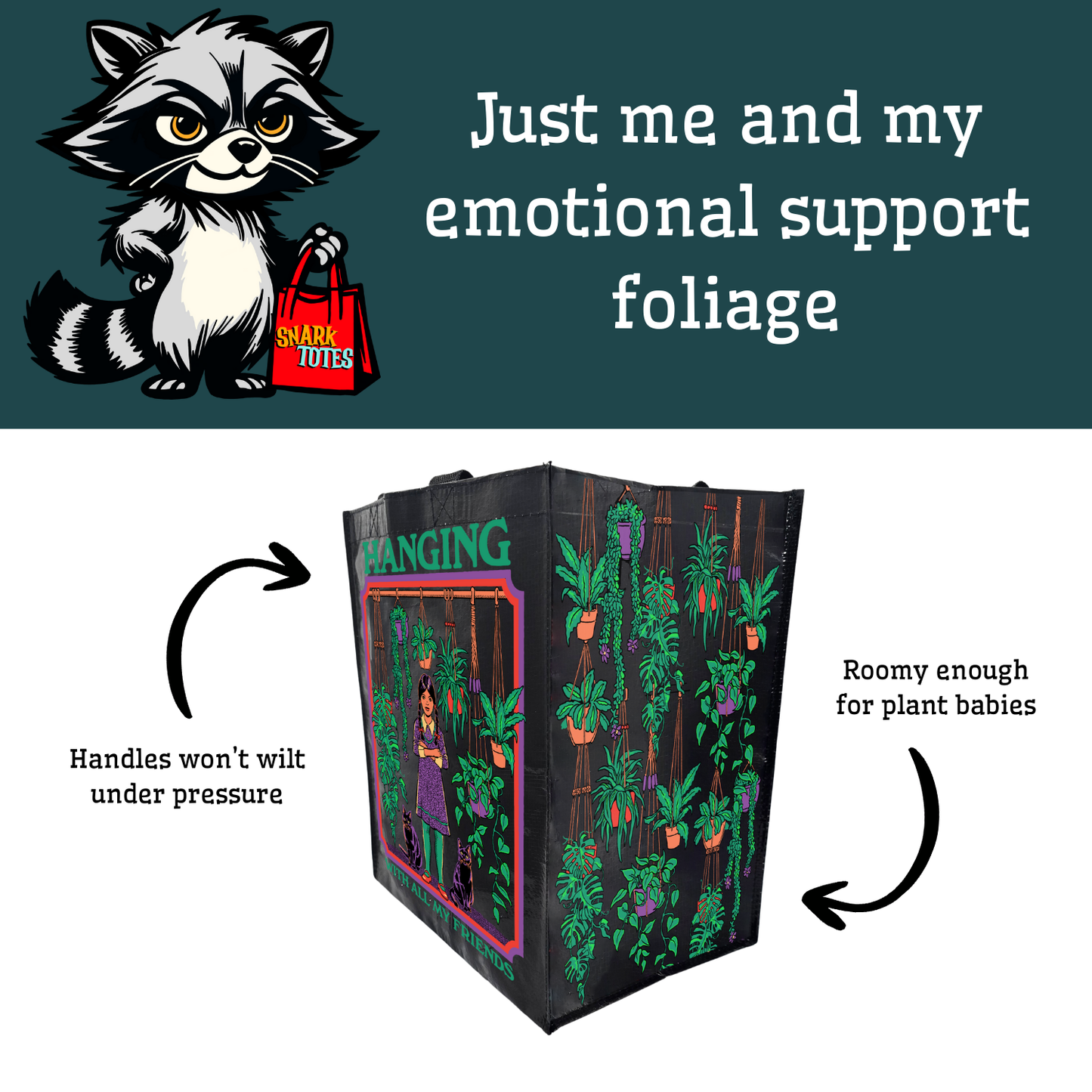 Hanging With All My Friends Grocery Tote