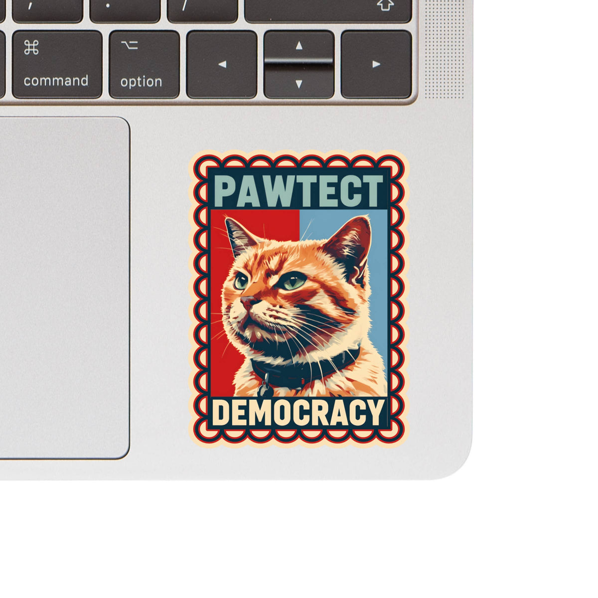 Protect Democracy Pet Politics High Quality Vinyl Sticker