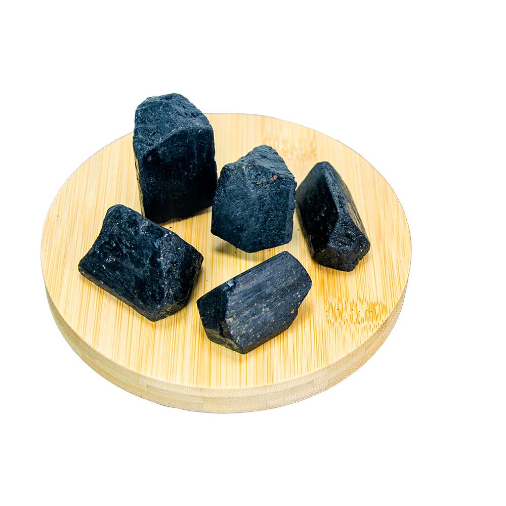 Rough Black Tourmaline Points (Pack of 5)