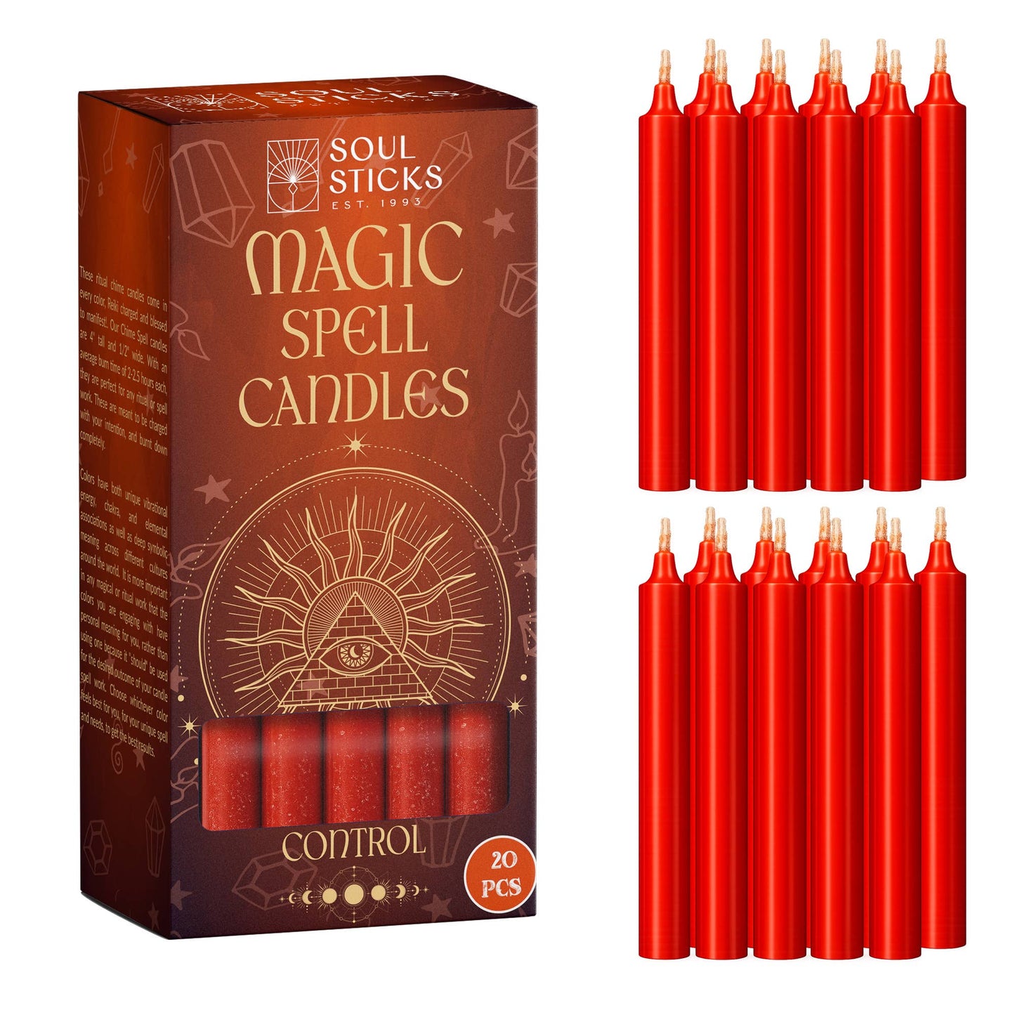 Magic Spell Candles: Control (20)