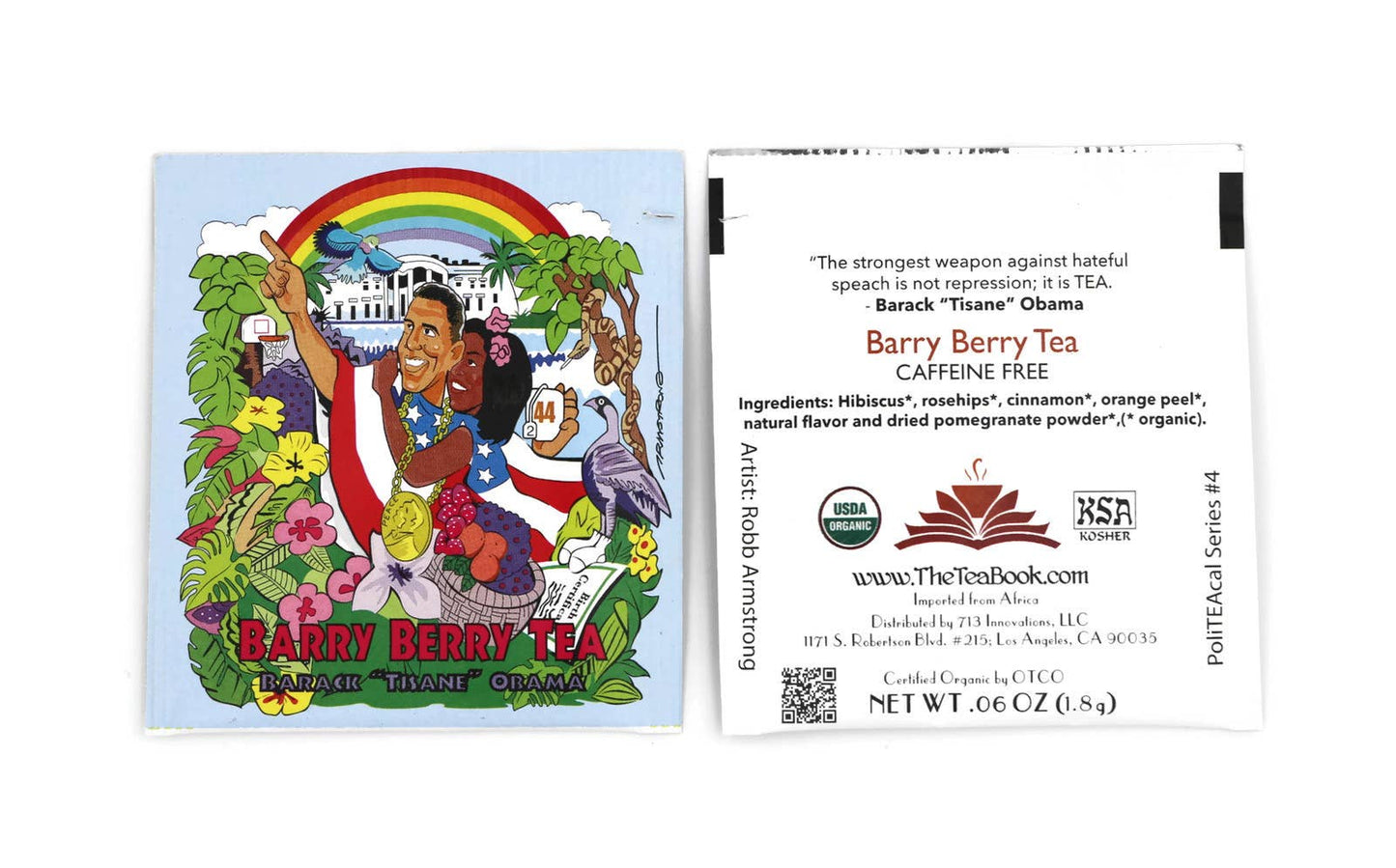 Barry Berry Tea -  Barack "Tisane" Obama Tea