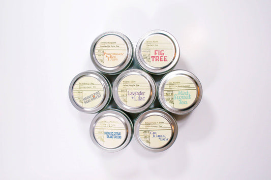 Mini Tins / book candles / sub box / bookstore sidelines