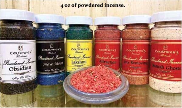 Dragon's Blood Powdered Incense - stimulates Crown chakra