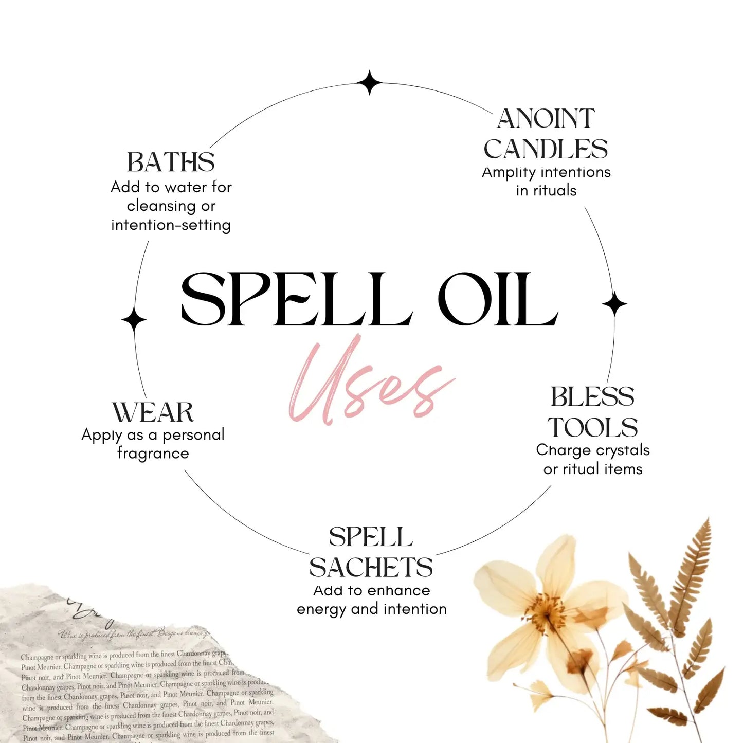Attraction Spell Oil - Love and Magnetism 0.5oz