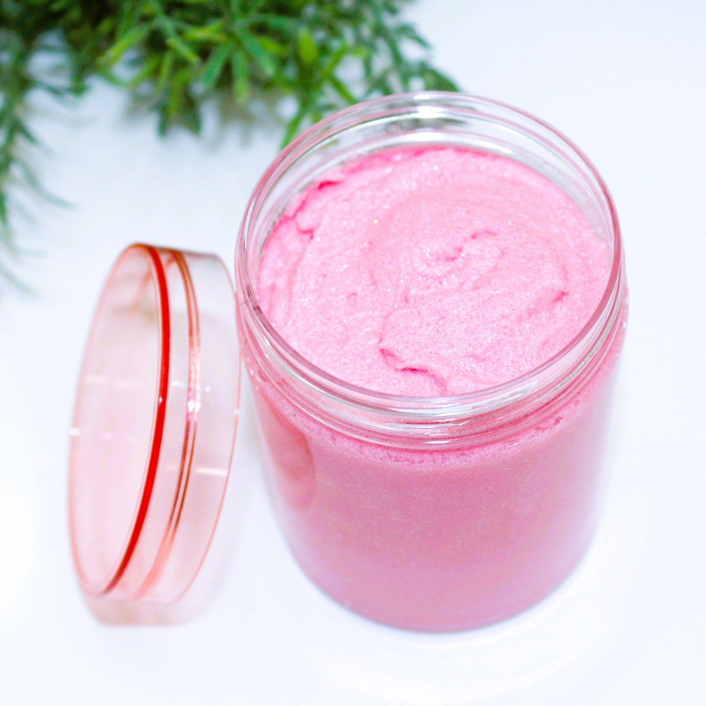 Love Potion 8 oz Sugar Scrub Emulsified Vegan Scented Scrubs