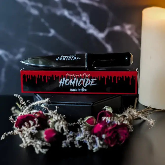 HOMICIDE - Knife shaped slasher liquid lipstick